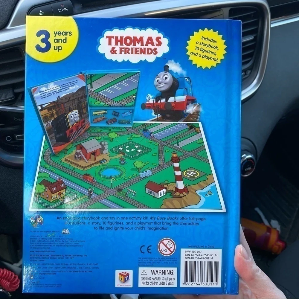 Thomas and Friends Busy Book NEW Tank Engine Train Play Mat